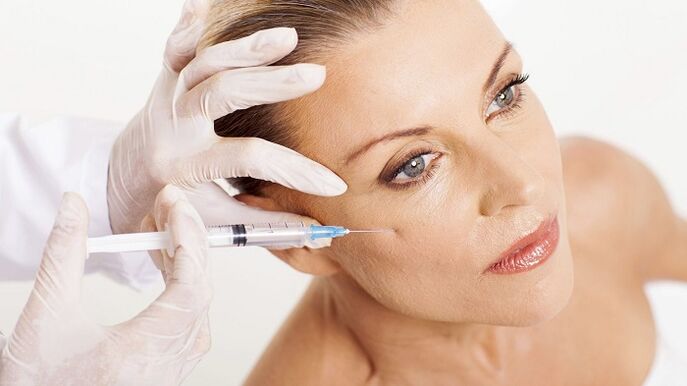injekcija pomlajevanje kože obraza